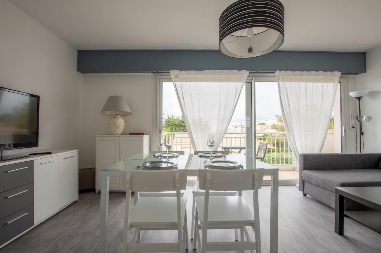 50M De La Plage - Appart Pour 4 - Balcon Notre-Dame-de-Monts Exterior foto