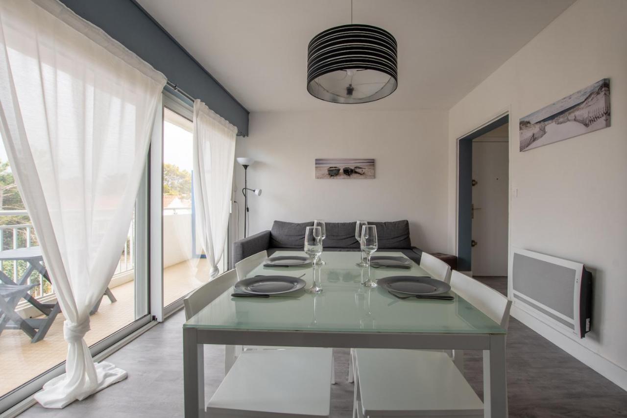 50M De La Plage - Appart Pour 4 - Balcon Notre-Dame-de-Monts Exterior foto
